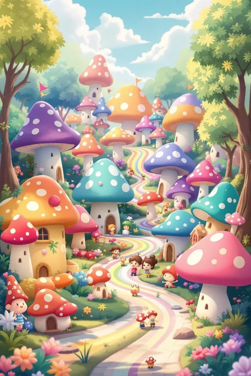 蘑菇小镇 - 12306影视少儿动画推荐